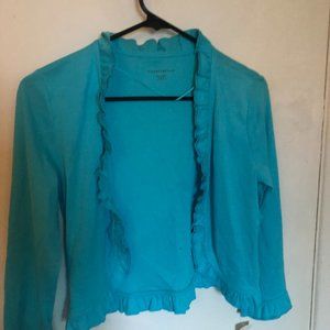 NWT Charter Club Nantucket Bolero - Turquoise Sea - Size Small
